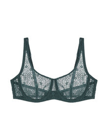 Alix Demi Scoop Bra | Emerald