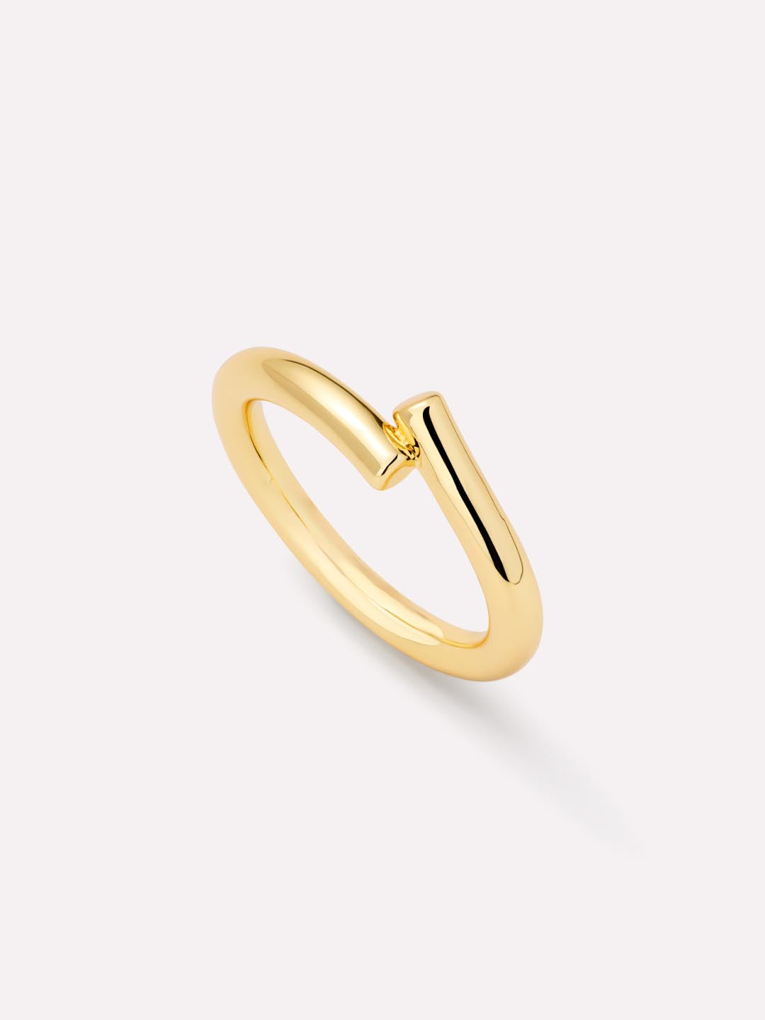 14K Gold Plated Open Hearts Love Valentines Day Statement Band Rings For Women Ana Luisa Clover