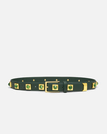 No. 2 Belt | Emerald-Gold