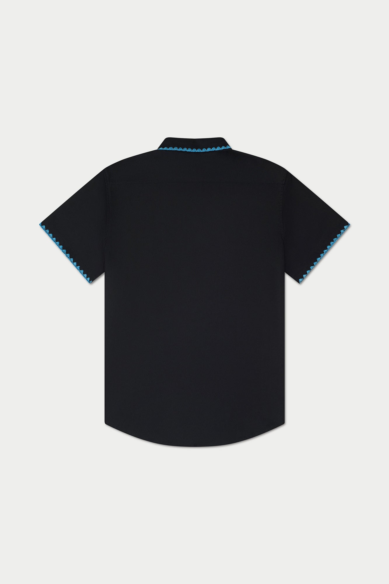 Black Blue Stitch Weekend Shirt | Blue