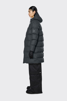 Unisex | Long Puffer Jacket | Slate