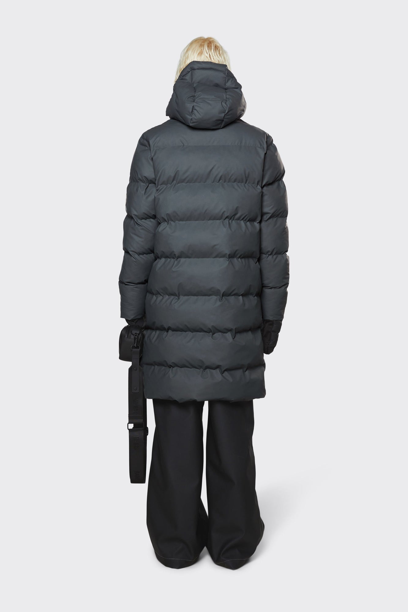 Unisex | Long Puffer Jacket | Slate
