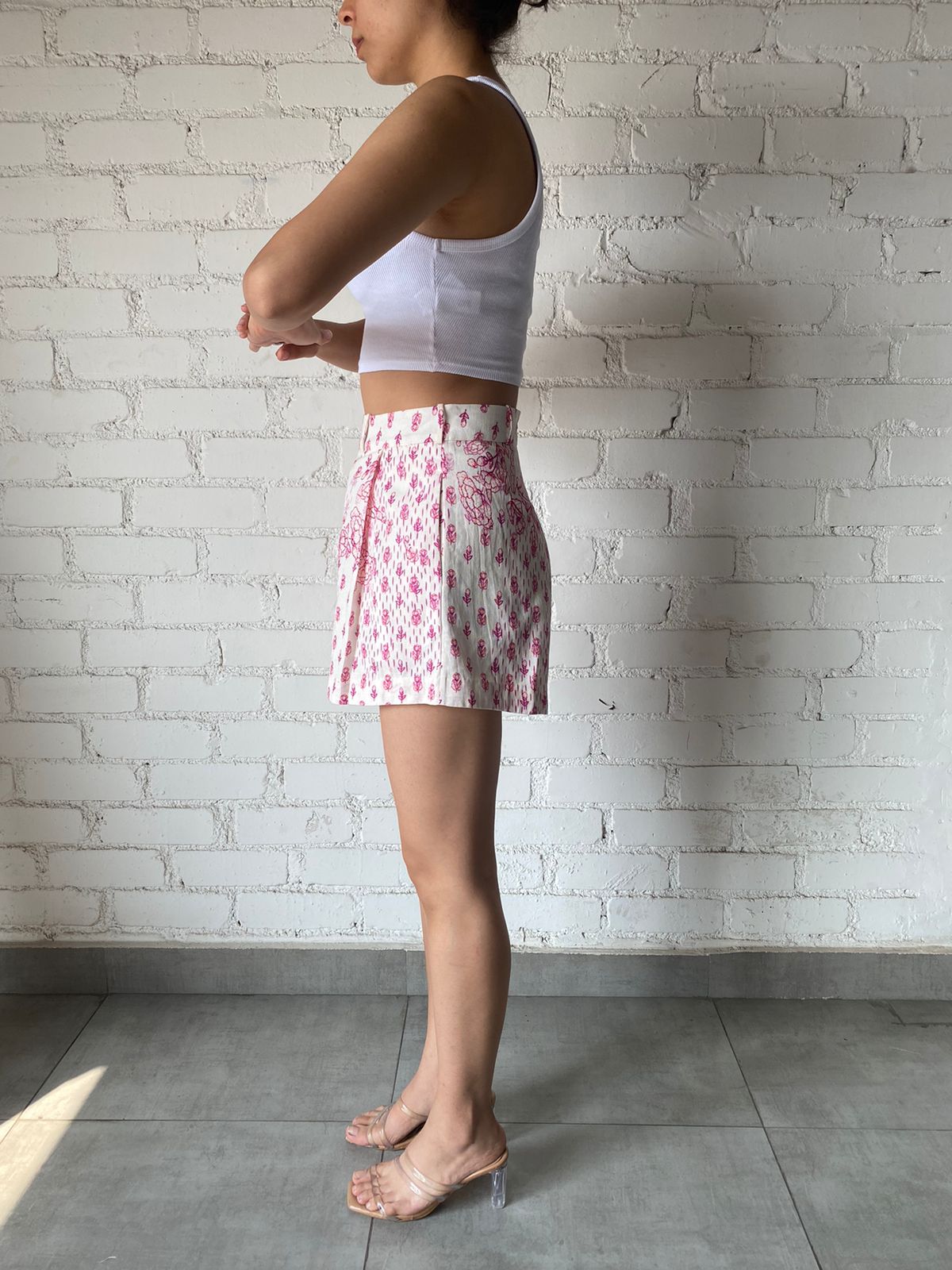 Hemant & Nandita | Inv Shorts | White