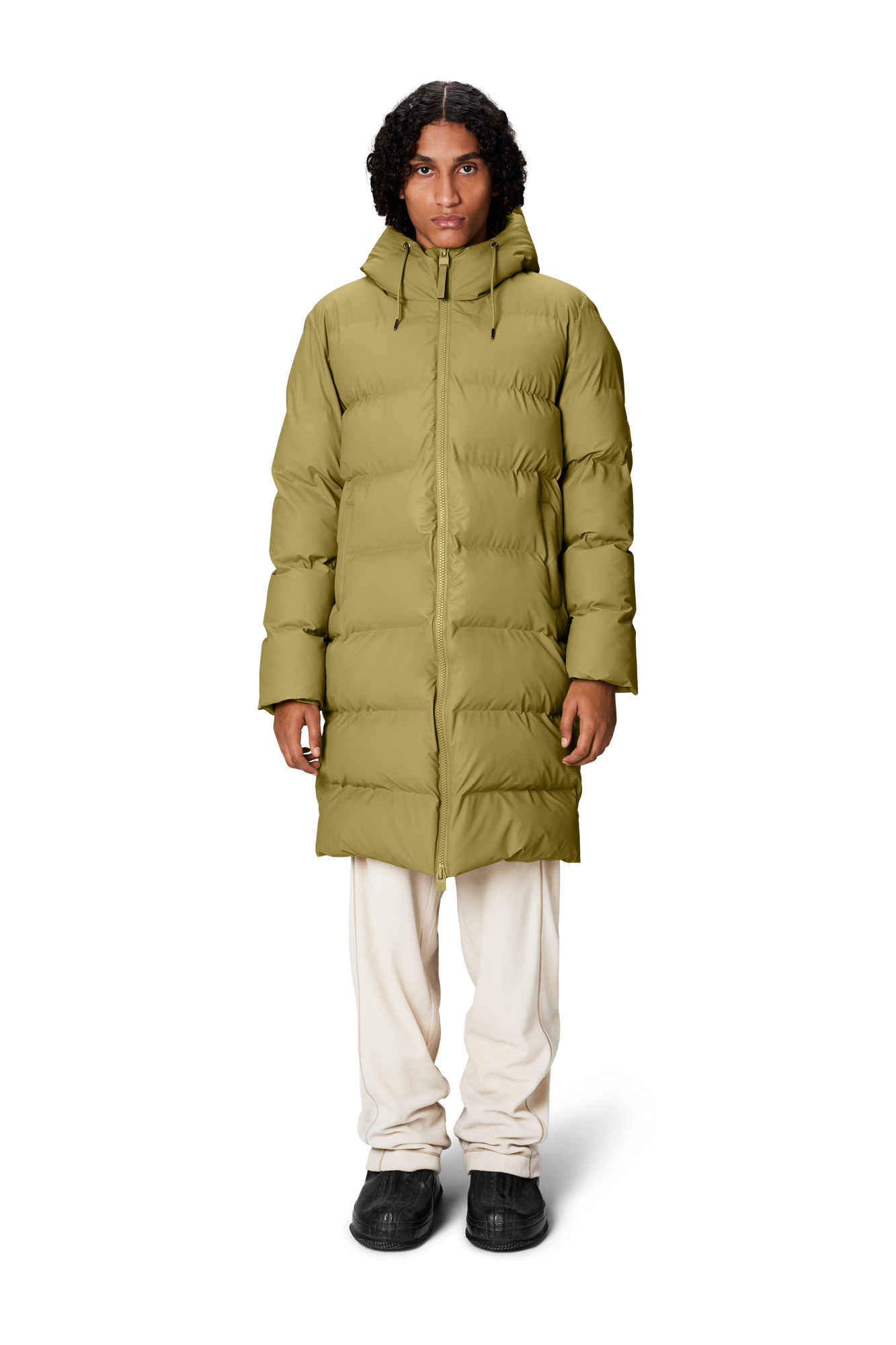 Unisex | Alta Longer Puffer Jacket W3T4 | Khaki