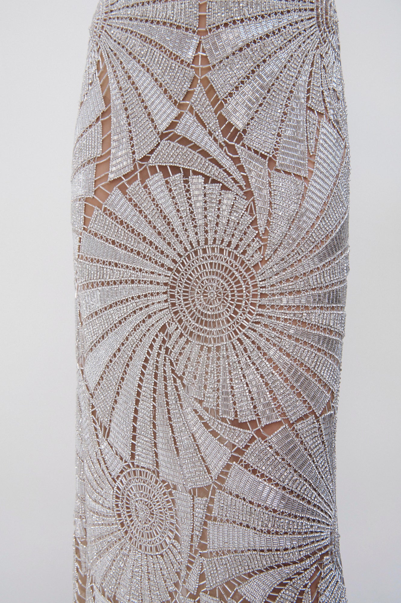 Senada Crystal Shell Gown - SIMKHAI 