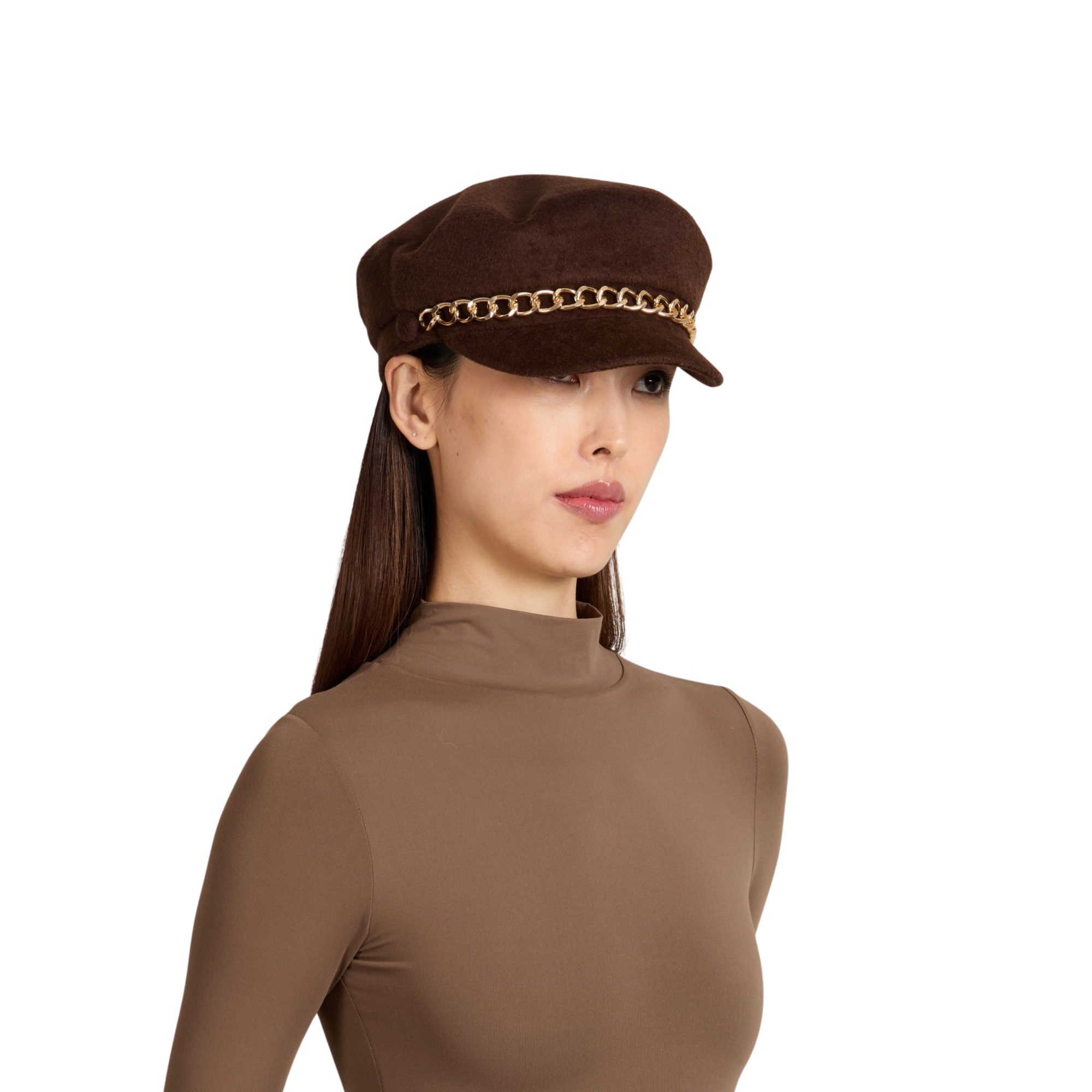 Marina Wool Cap | Chocolate