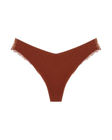 Women | Estelle Cotton Thong | Cannelle