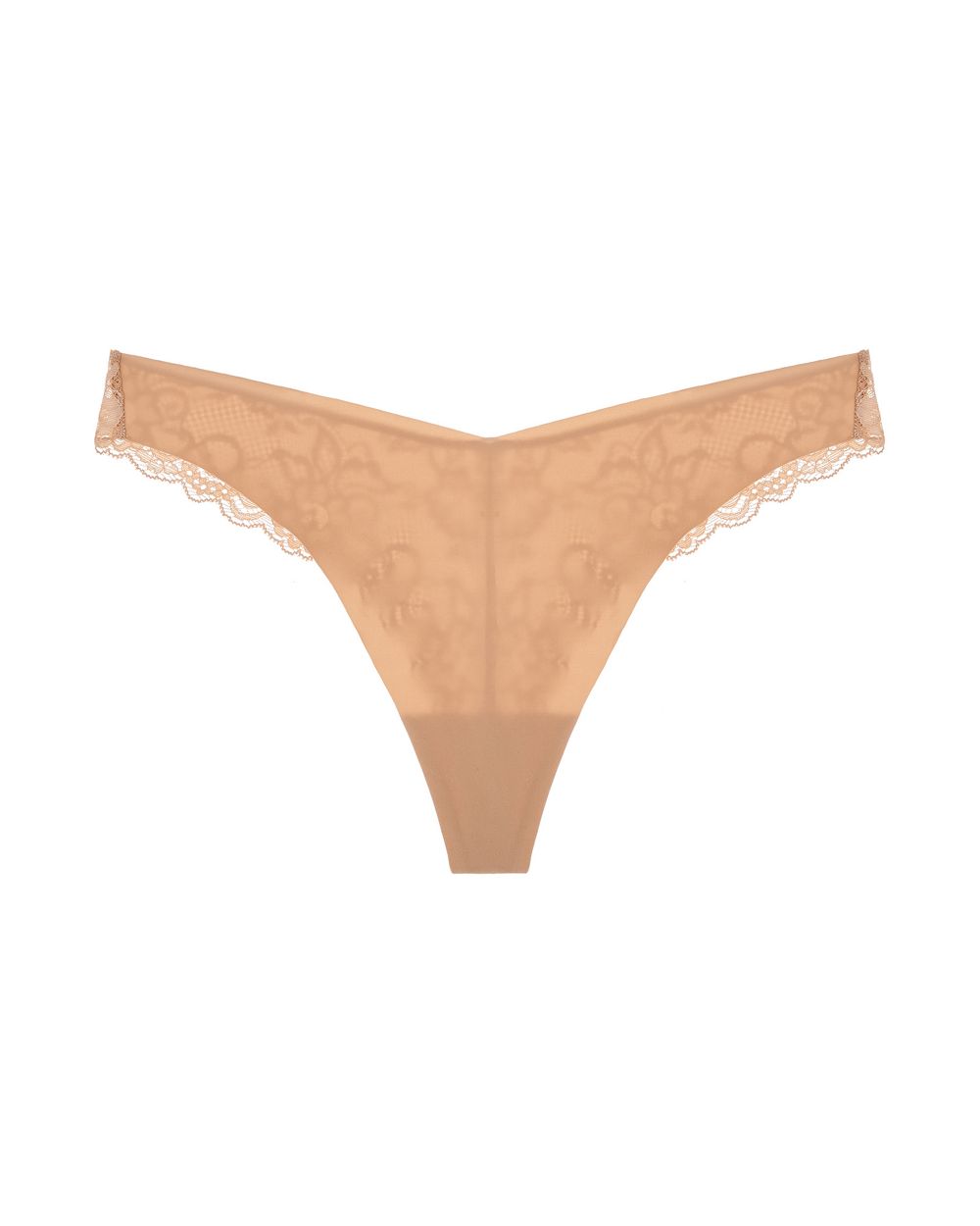 Women | Estelle Cotton Thong | Praline