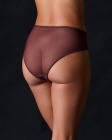 Romy High Waist Brief | Marron