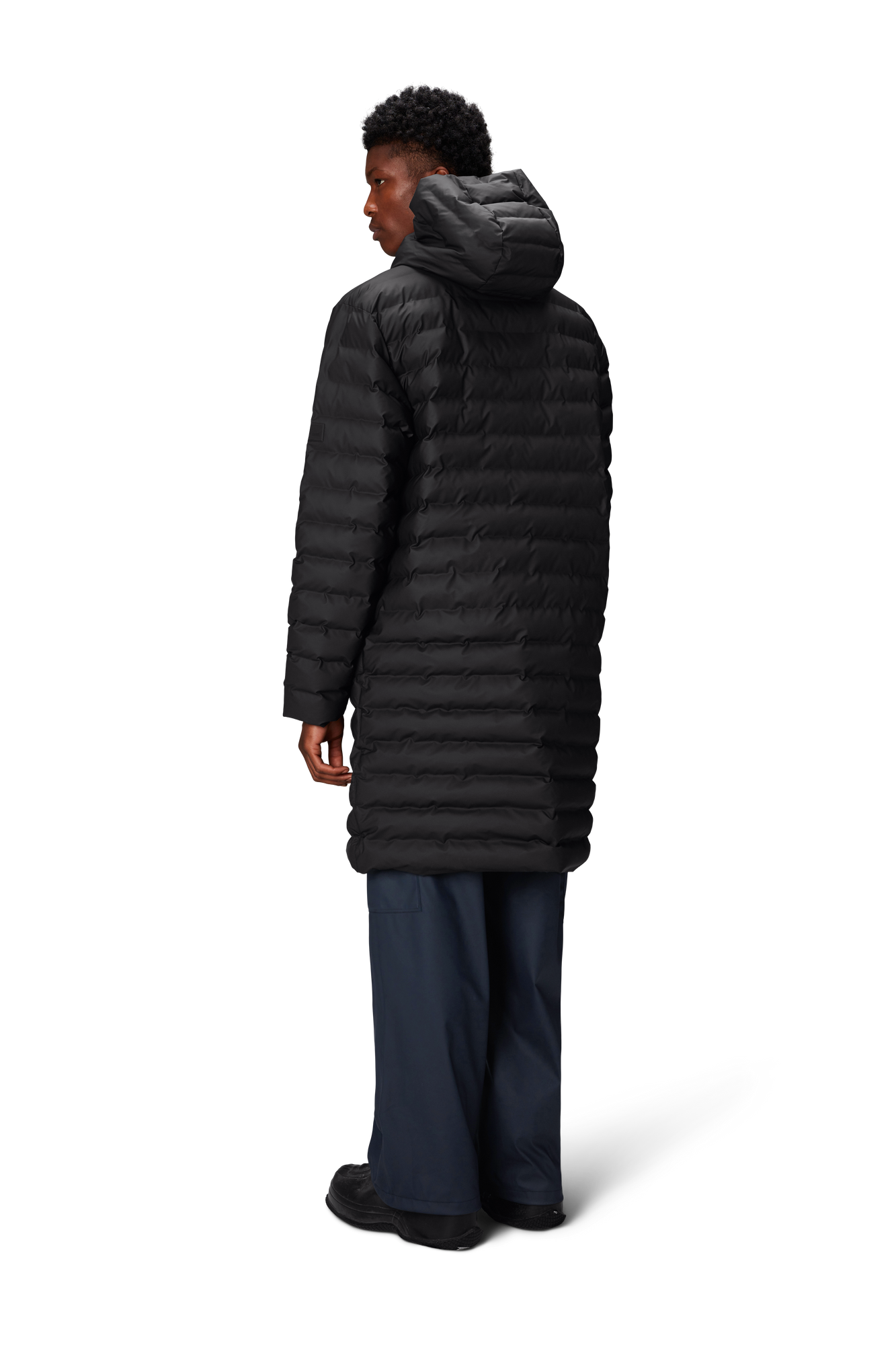 Unisex | Lohja Longer Puffer Jacket | Black