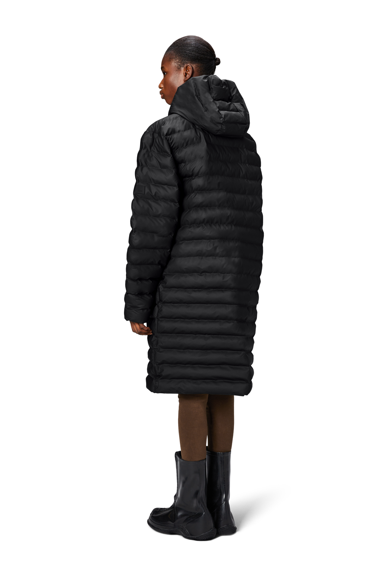 Unisex | Lohja Longer Puffer Jacket | Black