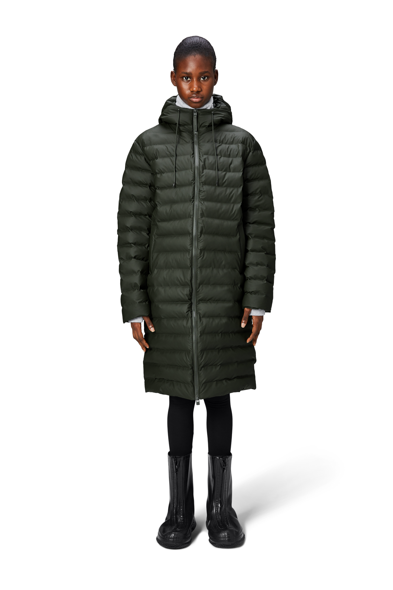 Unisex | Lohja Longer Puffer Jacket W3T3 | Green