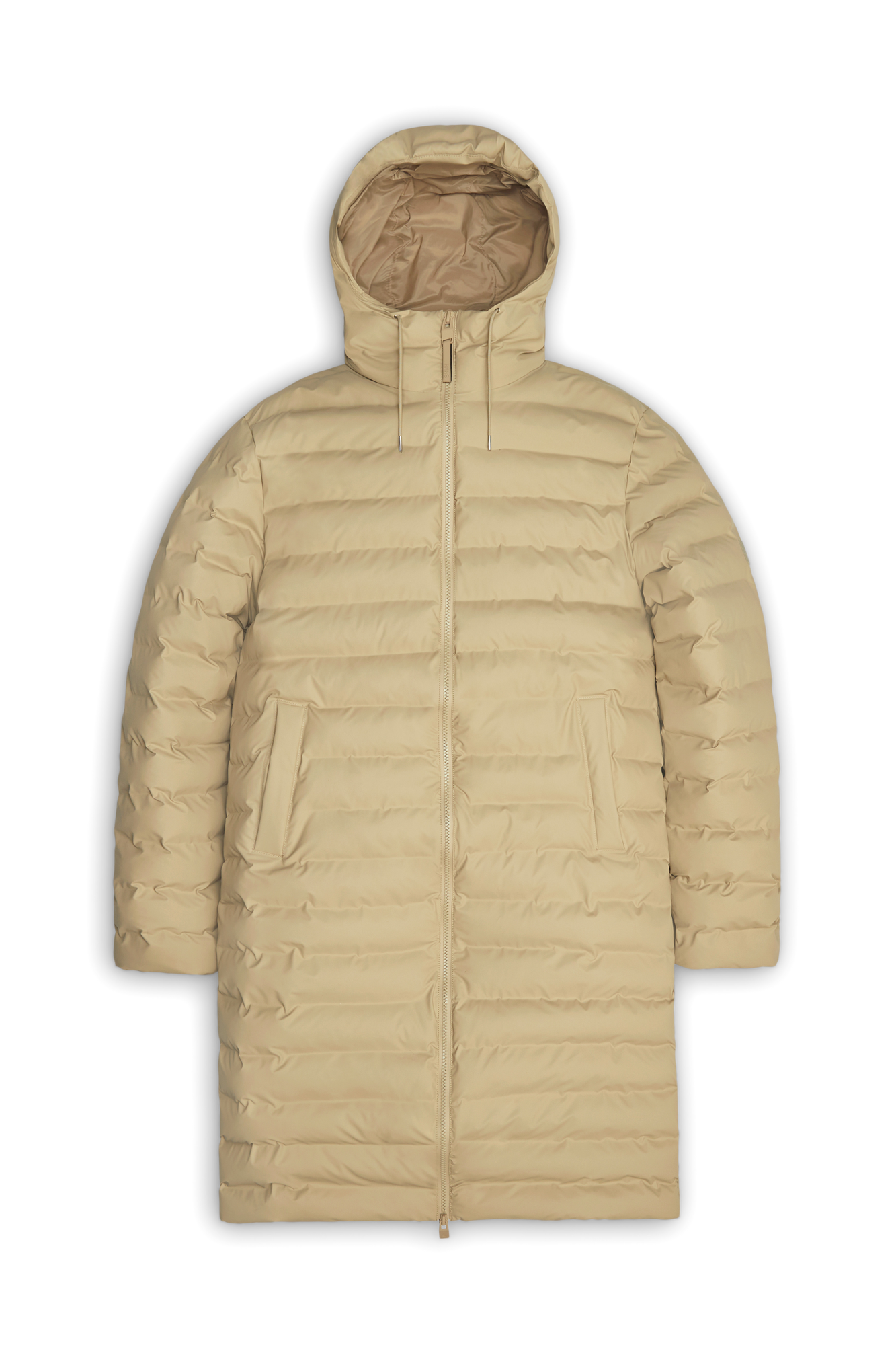 Unisex | Lohja Longer Puffer Jacket | Sand