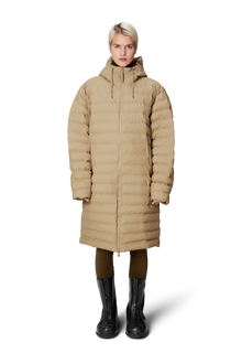 Unisex | Lohja Longer Puffer Jacket | Sand