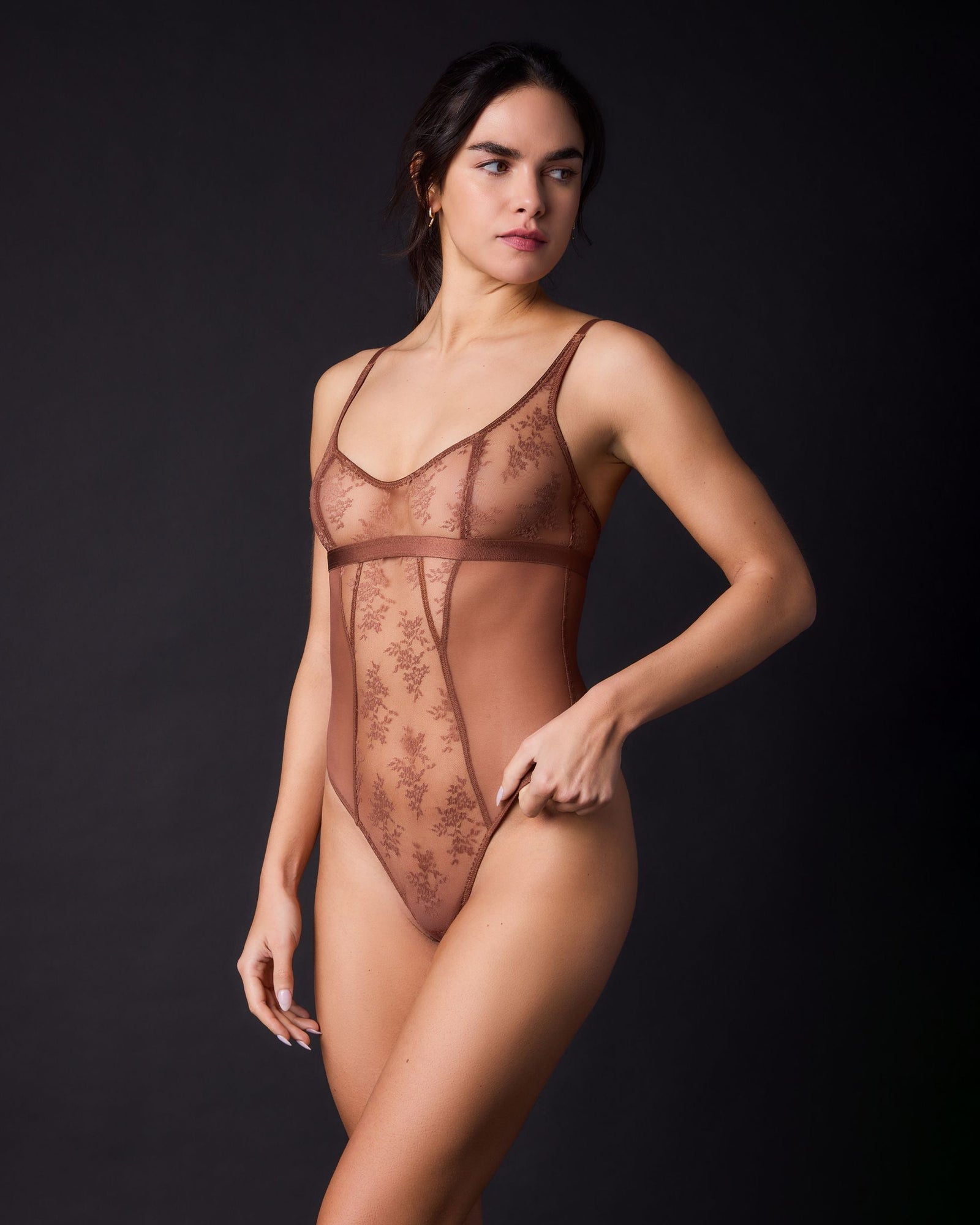 Romy Bodysuit | Pecan