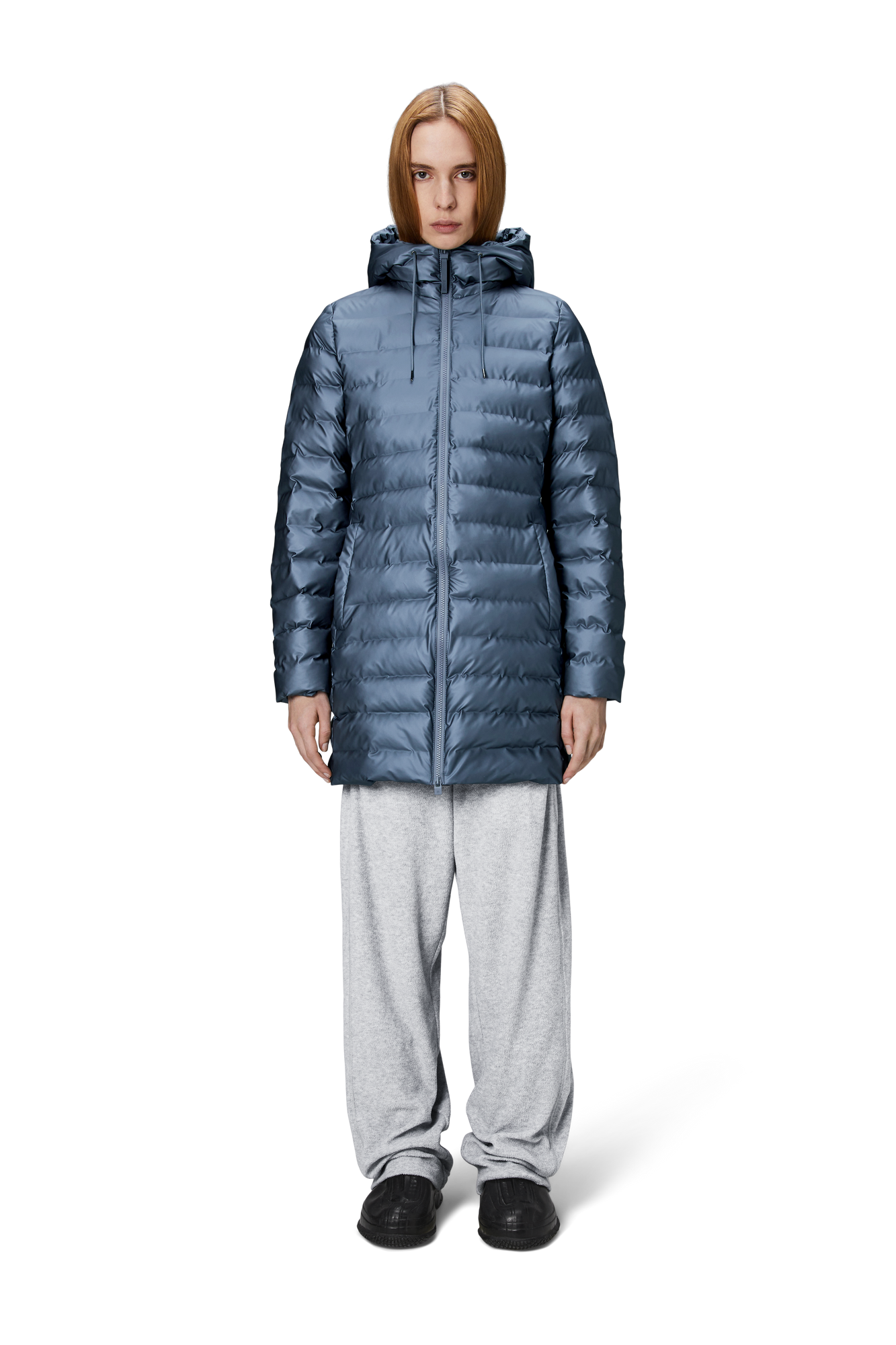 Womens | Lohja Long Puffer Curve Jacket W3T3 | Bay