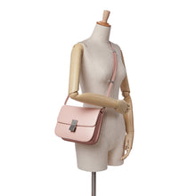 Celine | Pre-Owned Medium Calfskin Classic Box - II | Pink/Light Pink