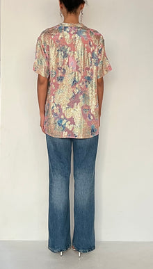 Hemant & Nandita | Lurex Shirt | Pink