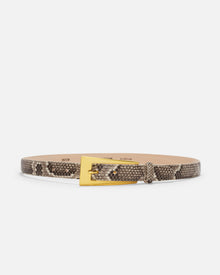 No. 10 Belt | Stone-Snake-Gold