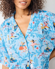 Nutcracker Dreams - Tall Eco Satin Wildest Dreams Set - Blue Slipper - Printfresh