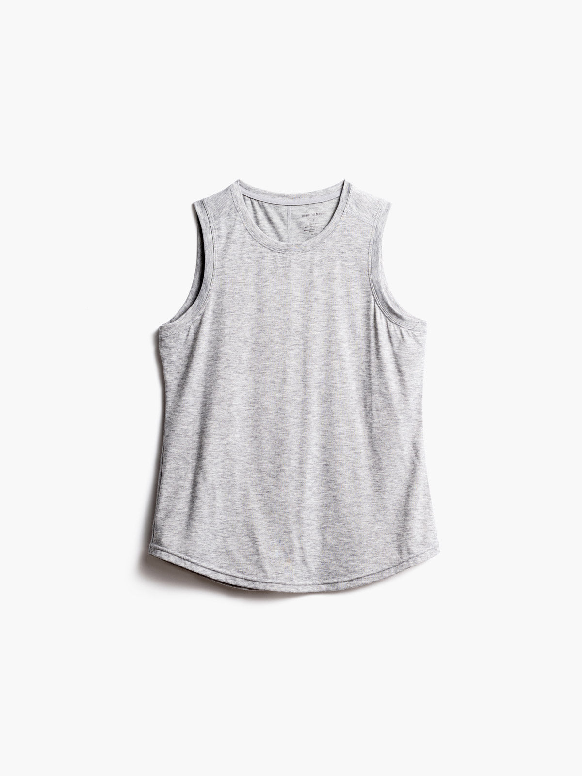 Womens | Composite Merino Active Tank | Pale Grey Heather