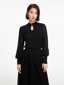 Knitted Shirt | Black