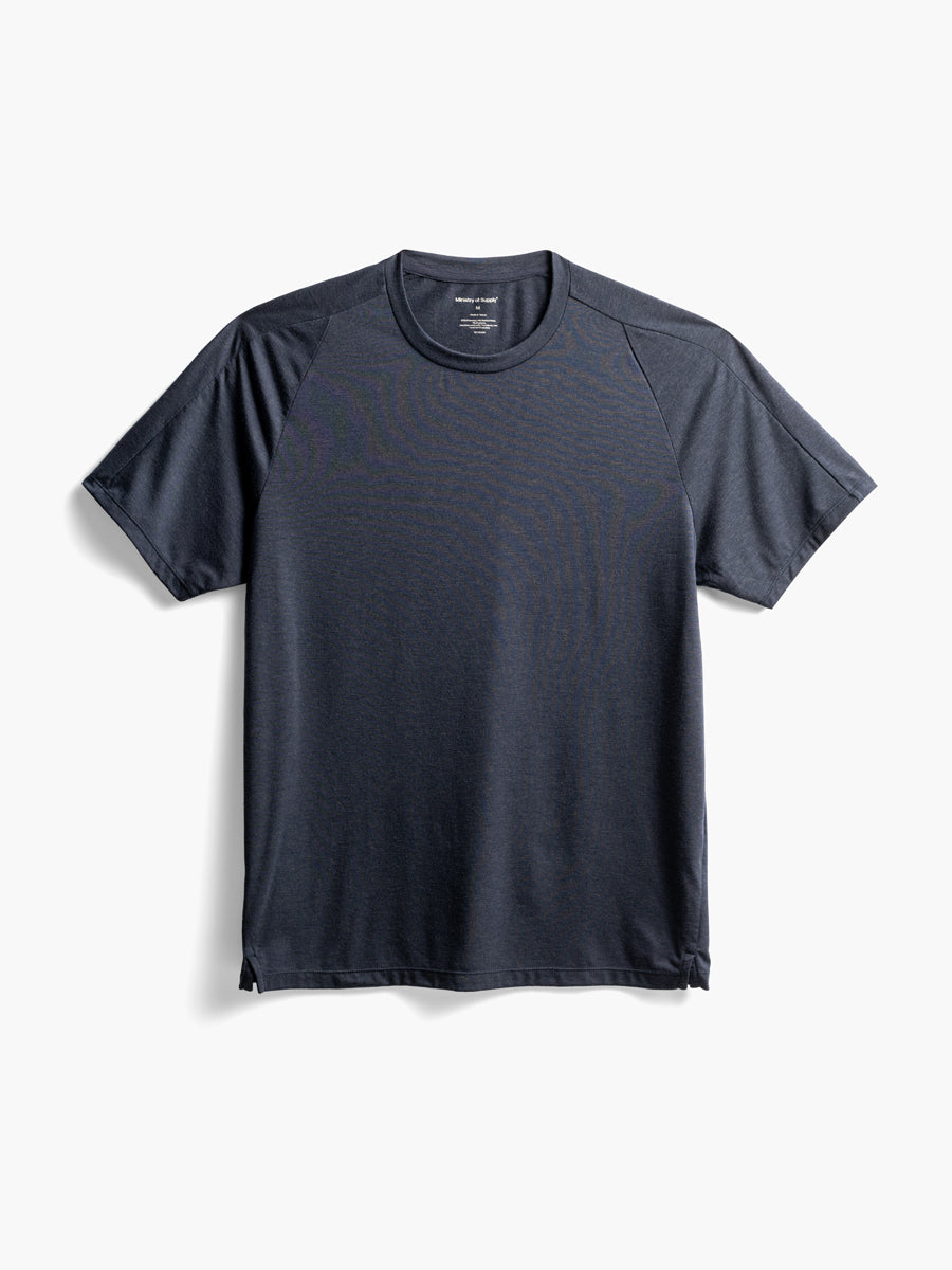 Mens | Composite Merino Raglan Tee   | Navy