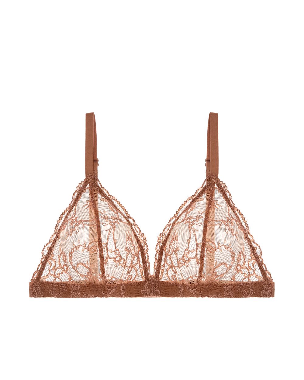 Mae Triangle Bralette | Carmel