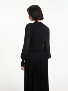 Knitted Shirt | Black
