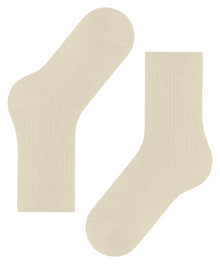 Womens | Needlepoint Socks | Off-White