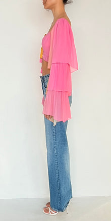 Hemant & Nandita | Crop Top | Pink Ombre