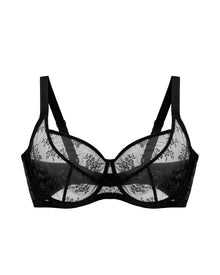 Romy 3 Part Full Cup Bra | Noir