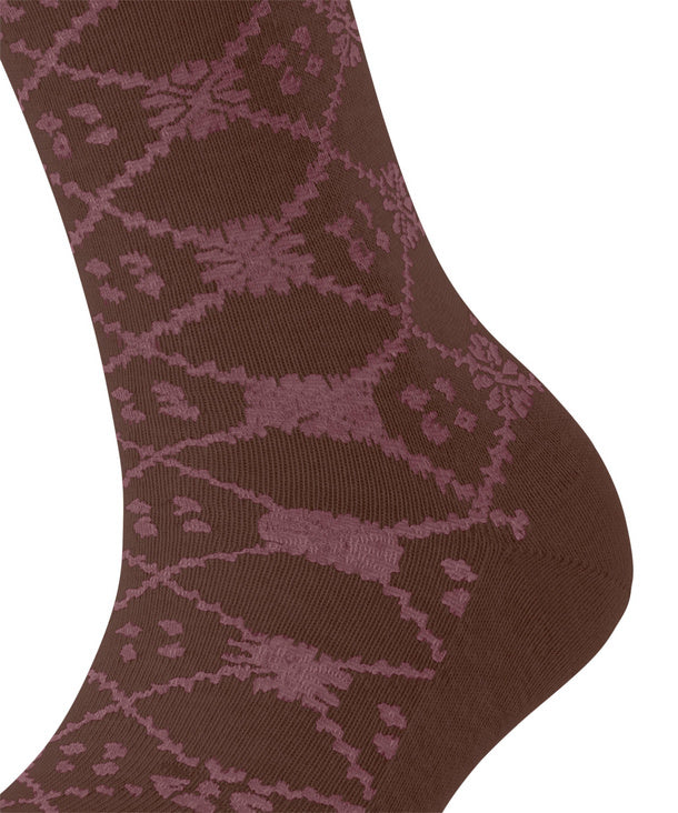 Womens | Retro Sensation Socks | Cinnamon