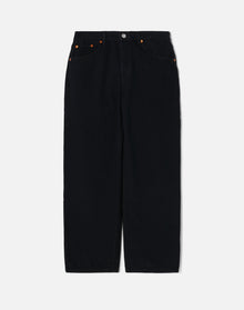 Womens | Loose Crop | Black Flow