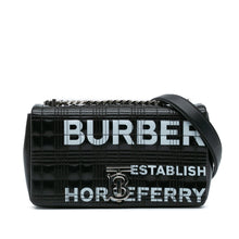 Burberry | Pre-Owned Small Patent Horseferry Lola Crossbody | Black