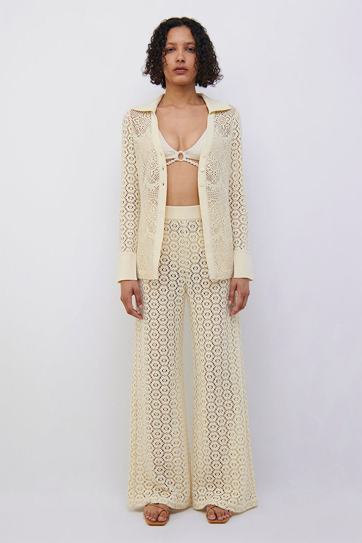 Paxton Crochet Coverup Cardigan - SIMKHAI 