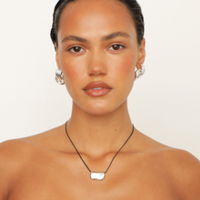 Pebble Necklace | Silver-Plated on Brass