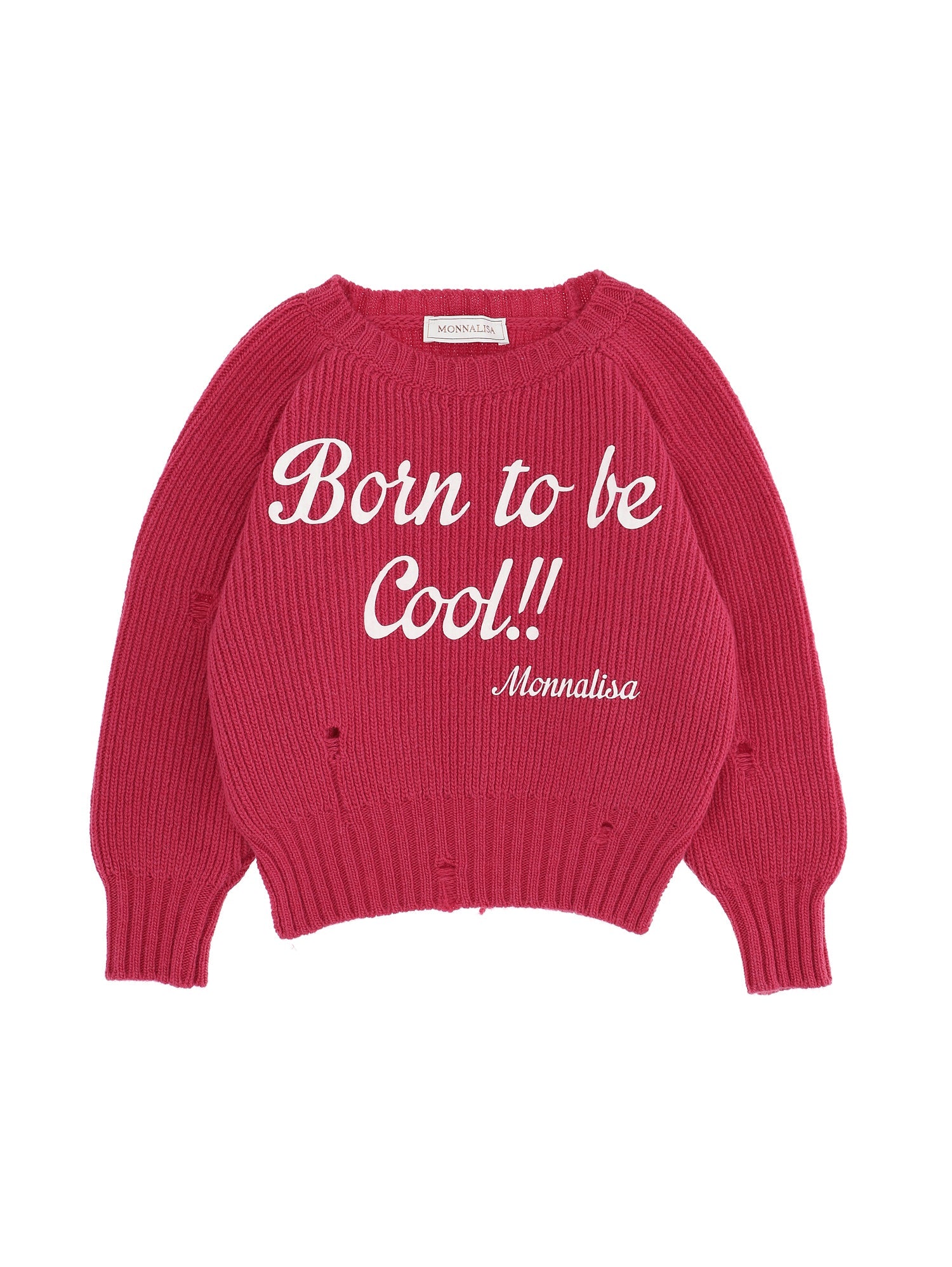 Girls | Intarsia Merino Wool Sweater | Petunia