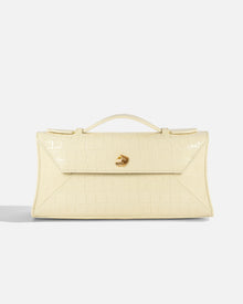 Cassandra Clutch | Butter Yellow