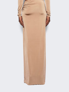 Women | Magda Butrym | Cut Out Maxi Skirt | Beige