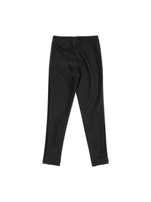 Girls | Coated Fabric Leggings | Black