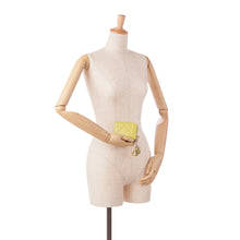 Dior | Pre-Owned Lady Dior Coin Purse | Yellow