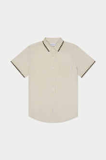 Beige Stitch  Weekend Shirt | Beige