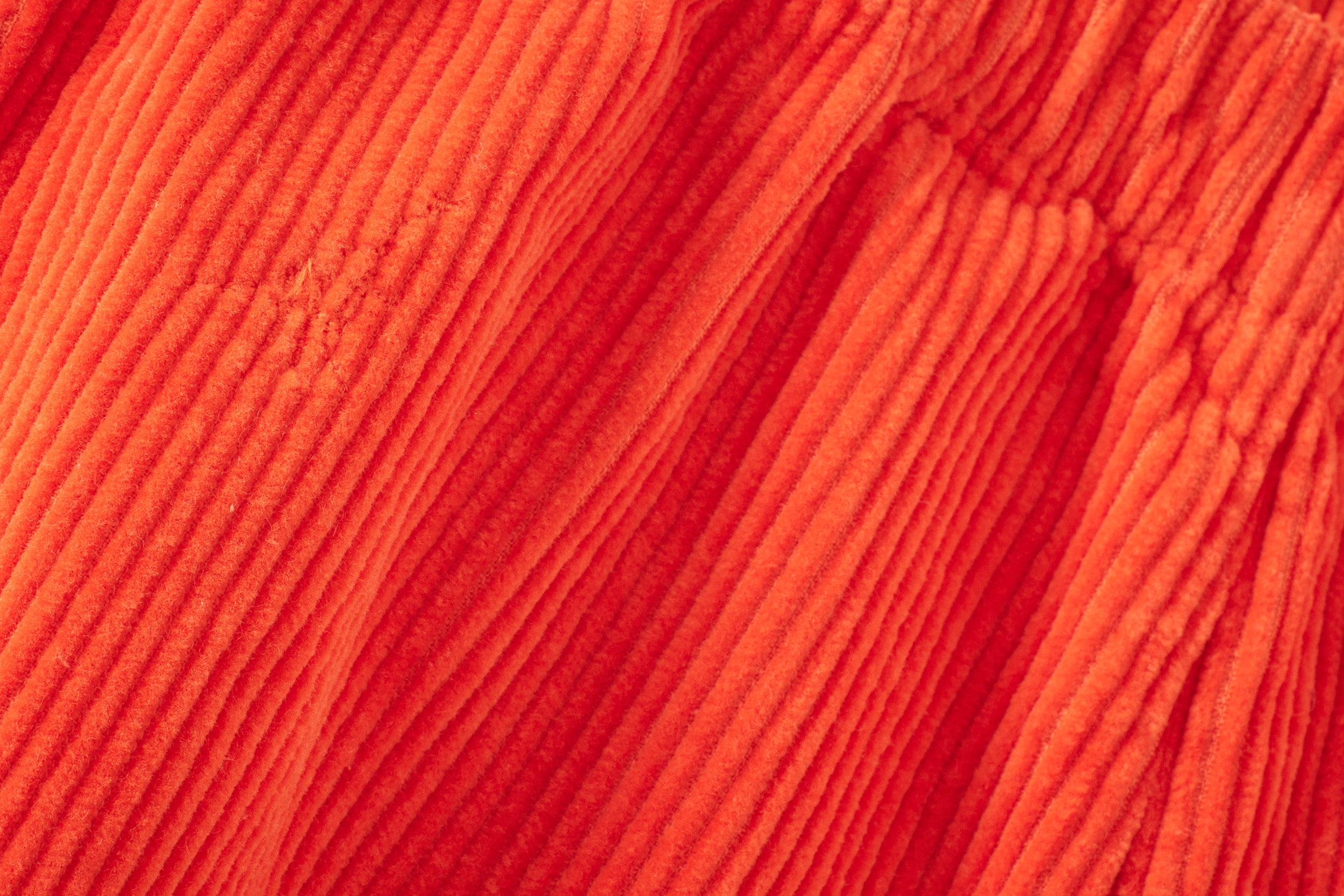 Unisex | Organic Cotton Corduroy Trousers | Dark Coral