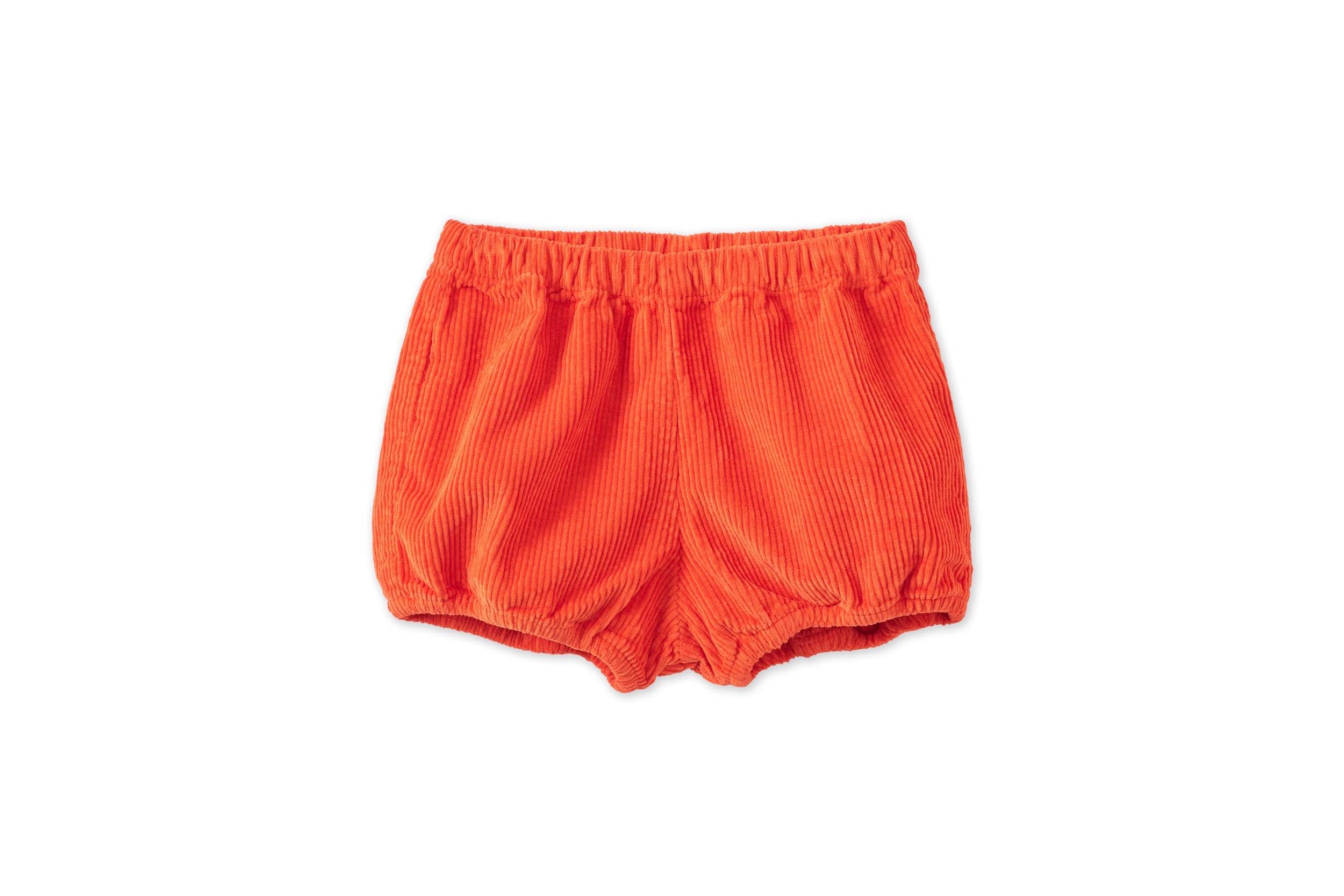 Unisex | Organic Cotton Corduroy Bloomers | Dark Coral