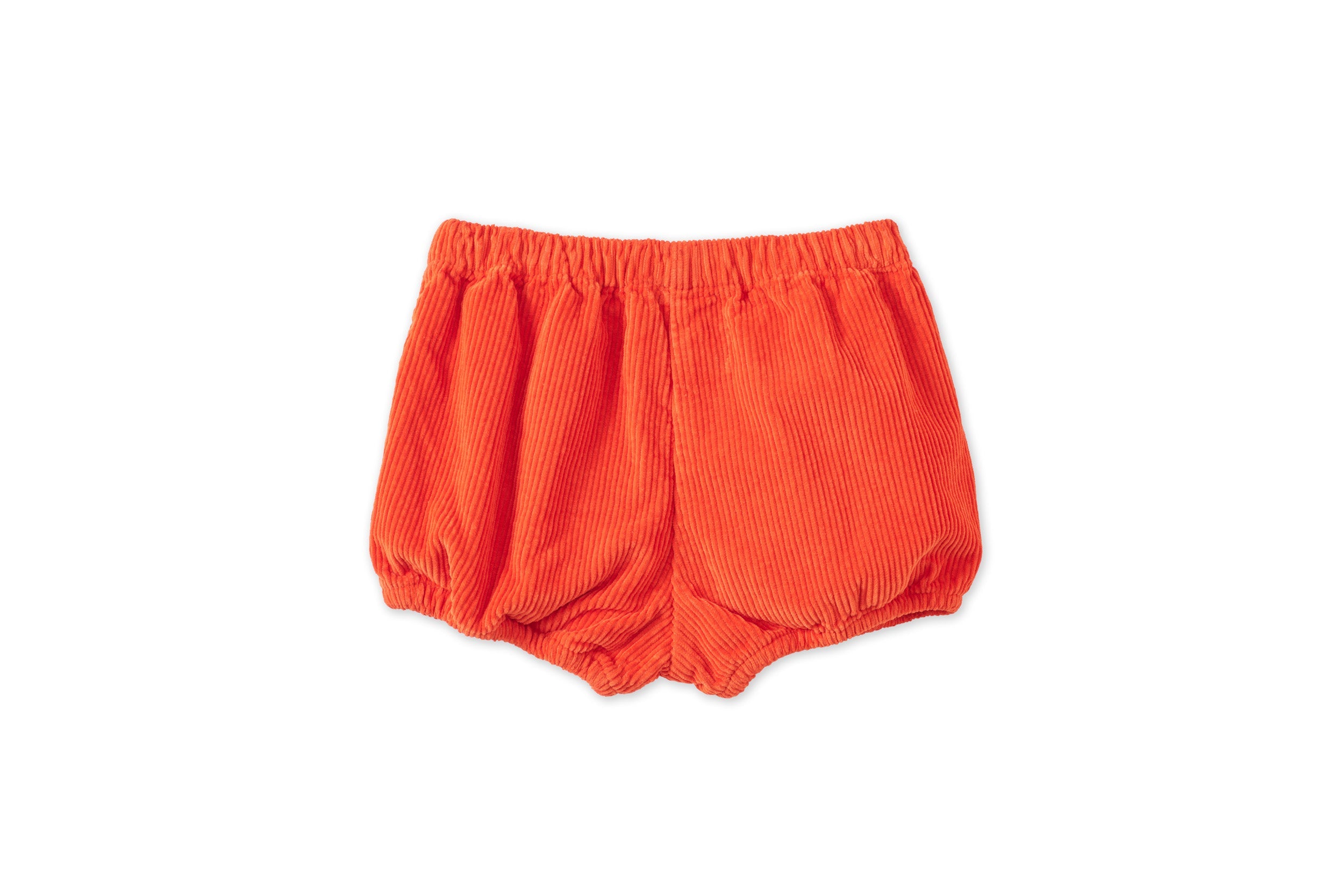 Unisex | Organic Cotton Corduroy Bloomers | Dark Coral
