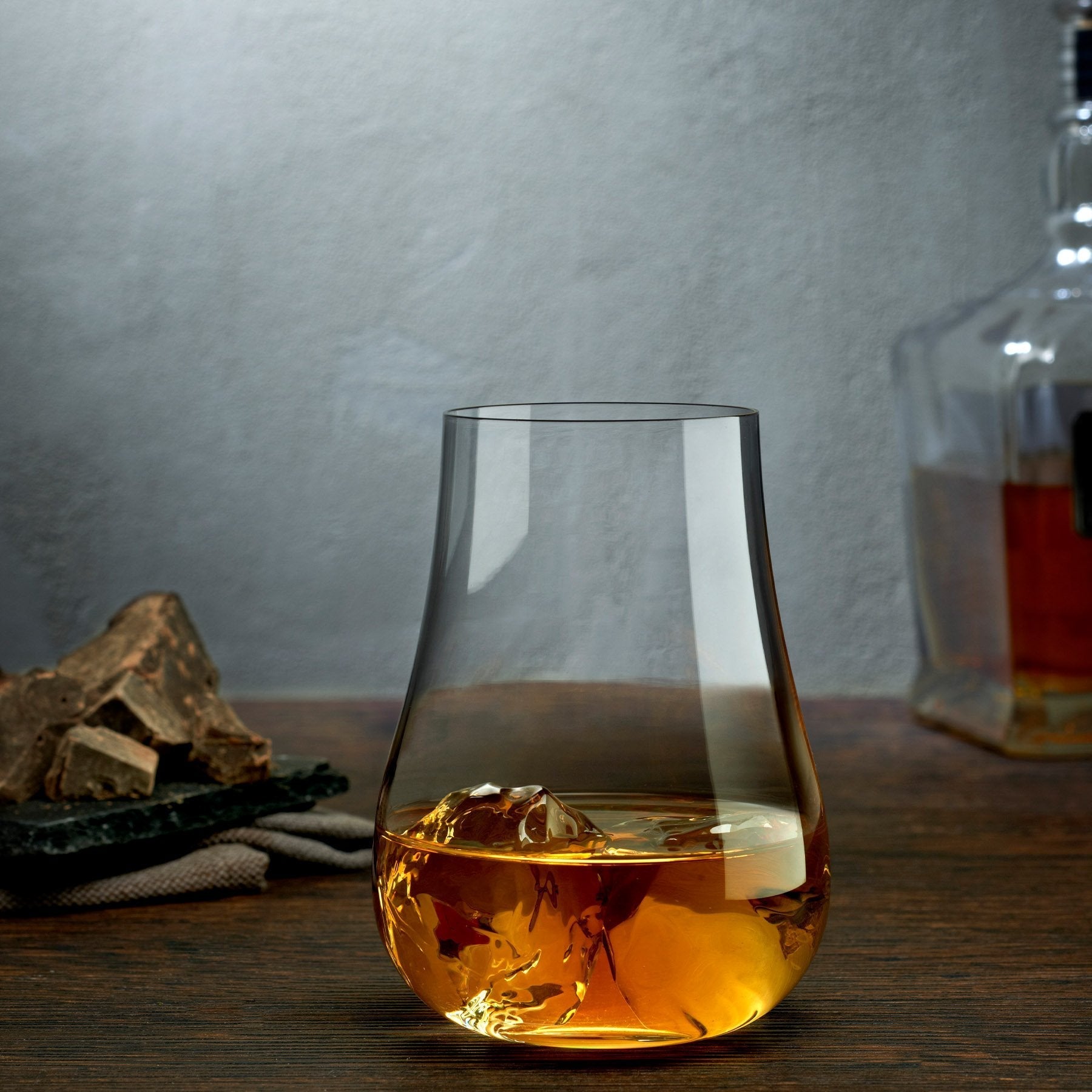 Vintage Whisky Glasses | Clear Crystal | Set of 4