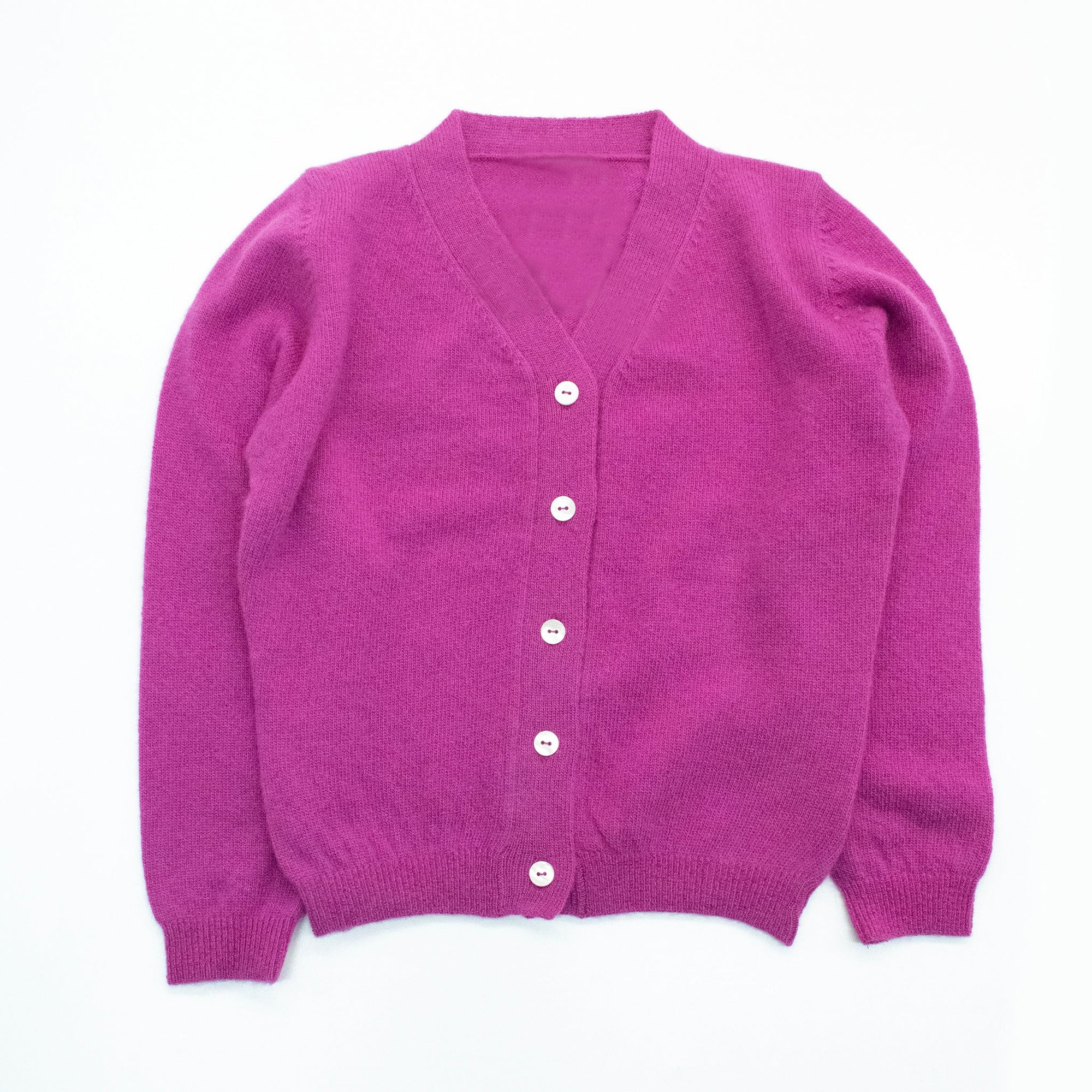 Kids Cashmere Cardigan Sweater | Very Berry