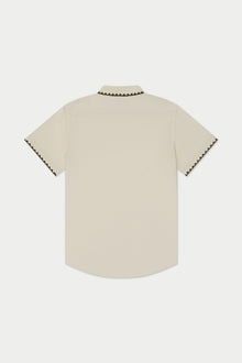 Beige Stitch  Weekend Shirt | Beige