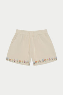 Mushroom Linen Short | Beige